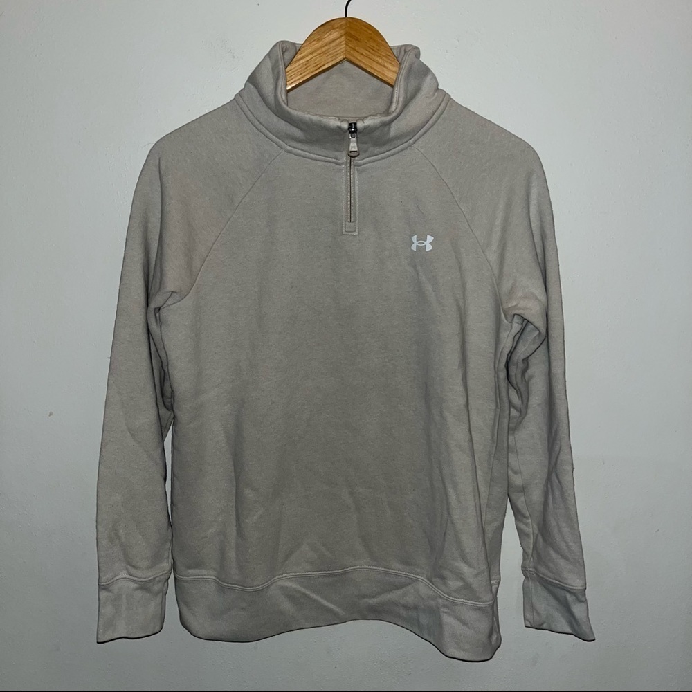 Under Armour HeatGear Quarter Zip Pullover Women’s Size Small
